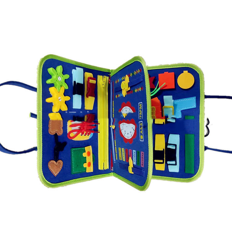 Busy Book Preschool Sensory Learning Toy