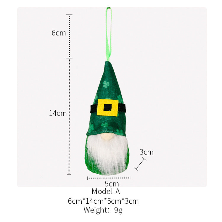 4pcs st patricks day gnomes