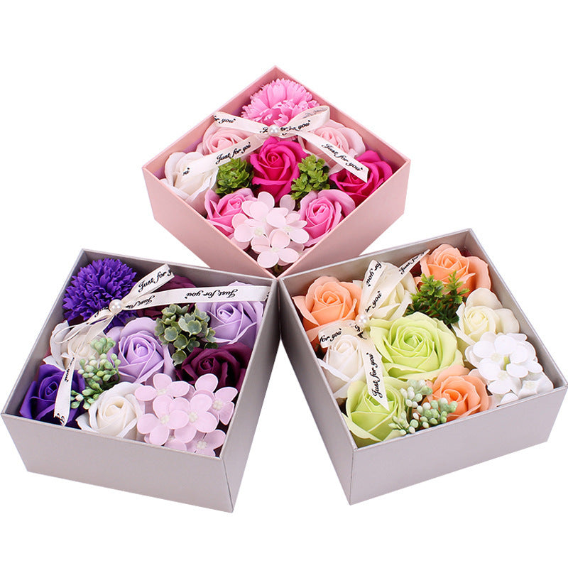 Teacher's Gift Creative Gift Soap Flower Gift Box