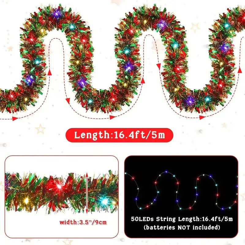 5M Pre lit decoration