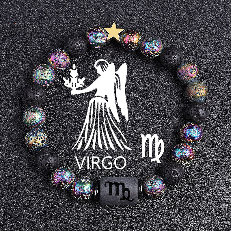 Constellation Natural Stone Beaded Bracelet