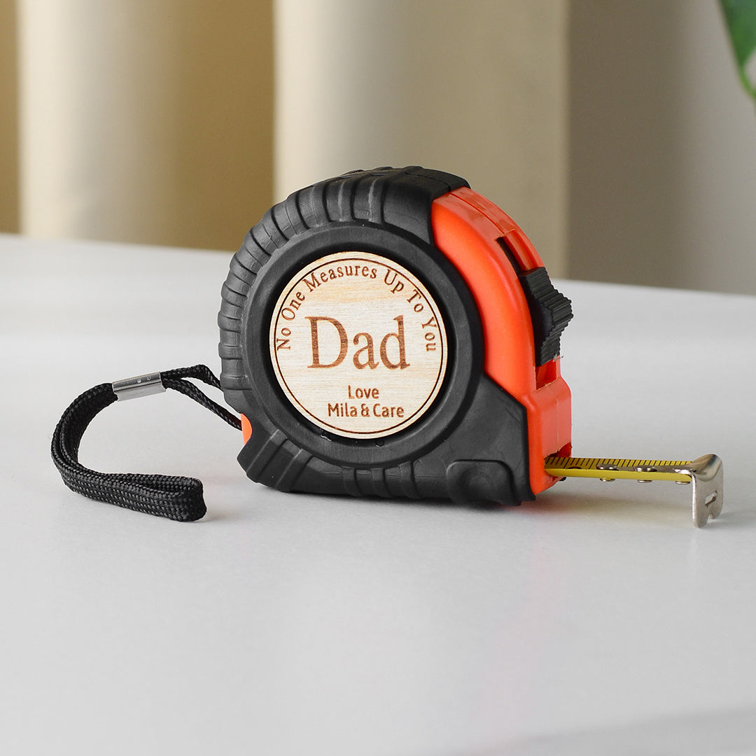 Men's Custom Name Personalised Father's Day Tape Measure