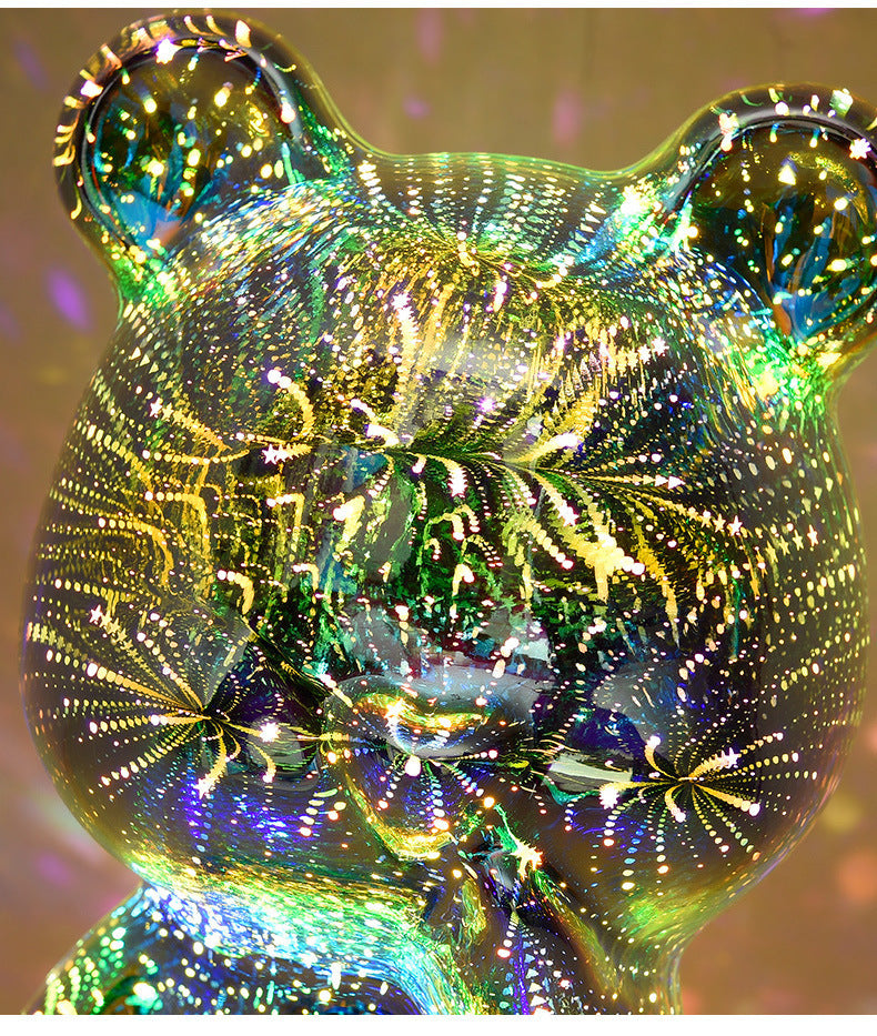 3D Glass Bear