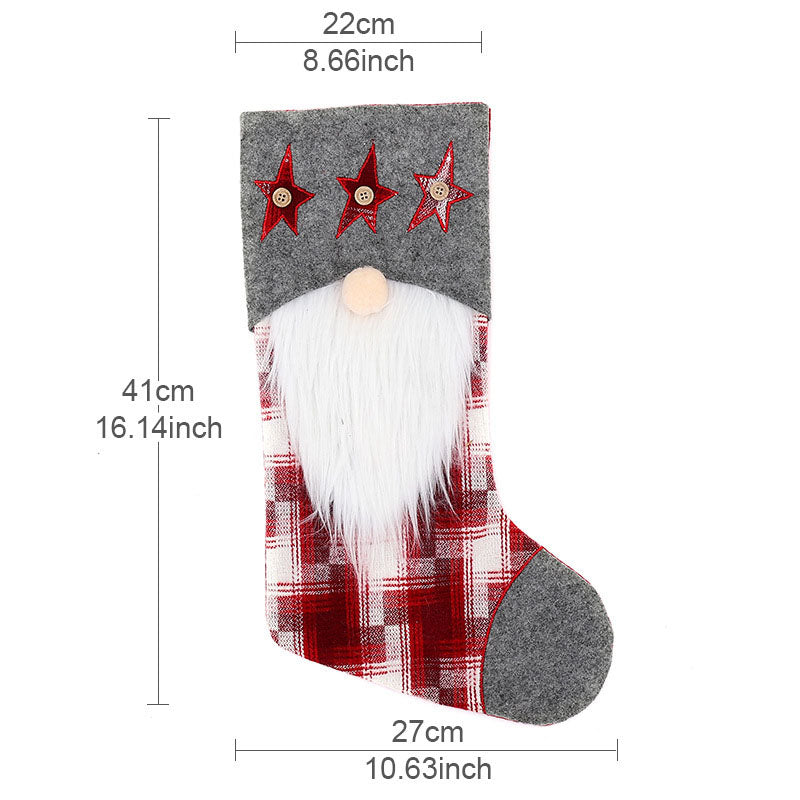 Christmas stocking gnome
