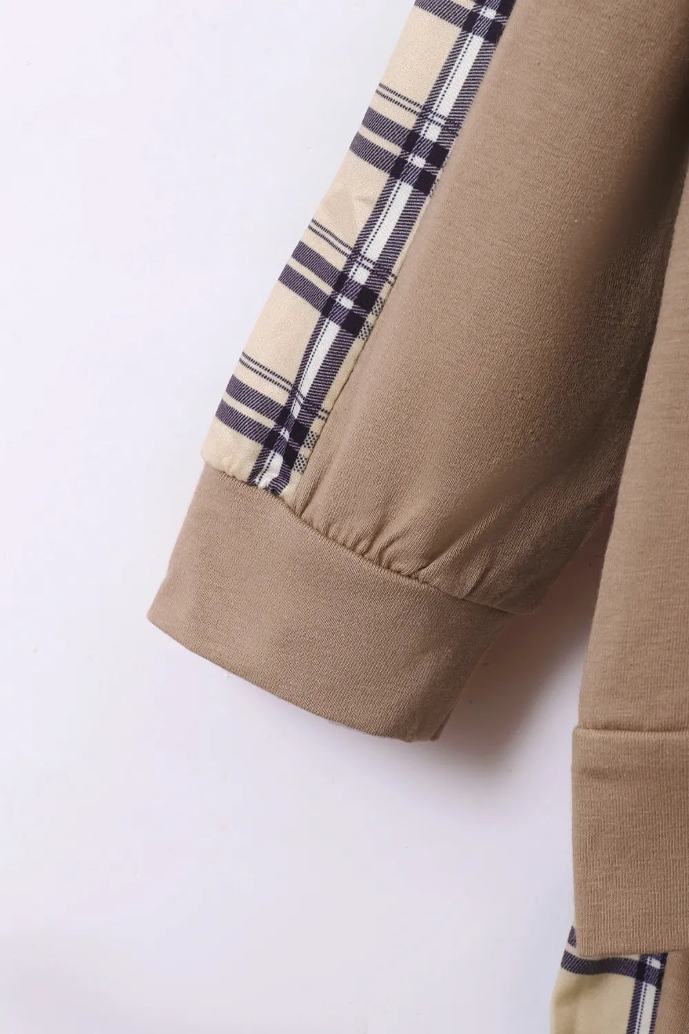 Children's Plaid Hoodie and trouser Set