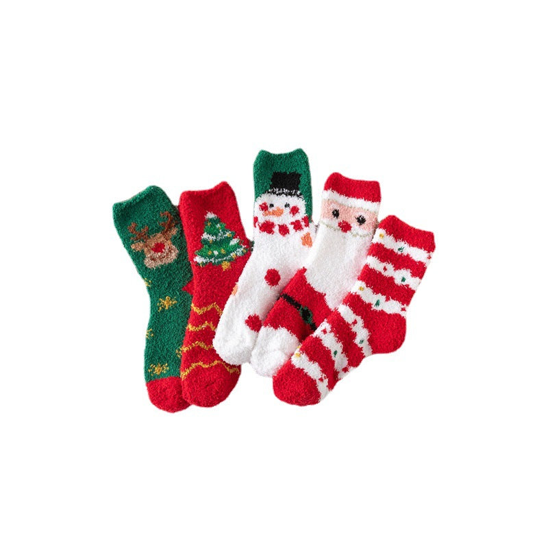 Christmas Socks for Children (5 pairs)