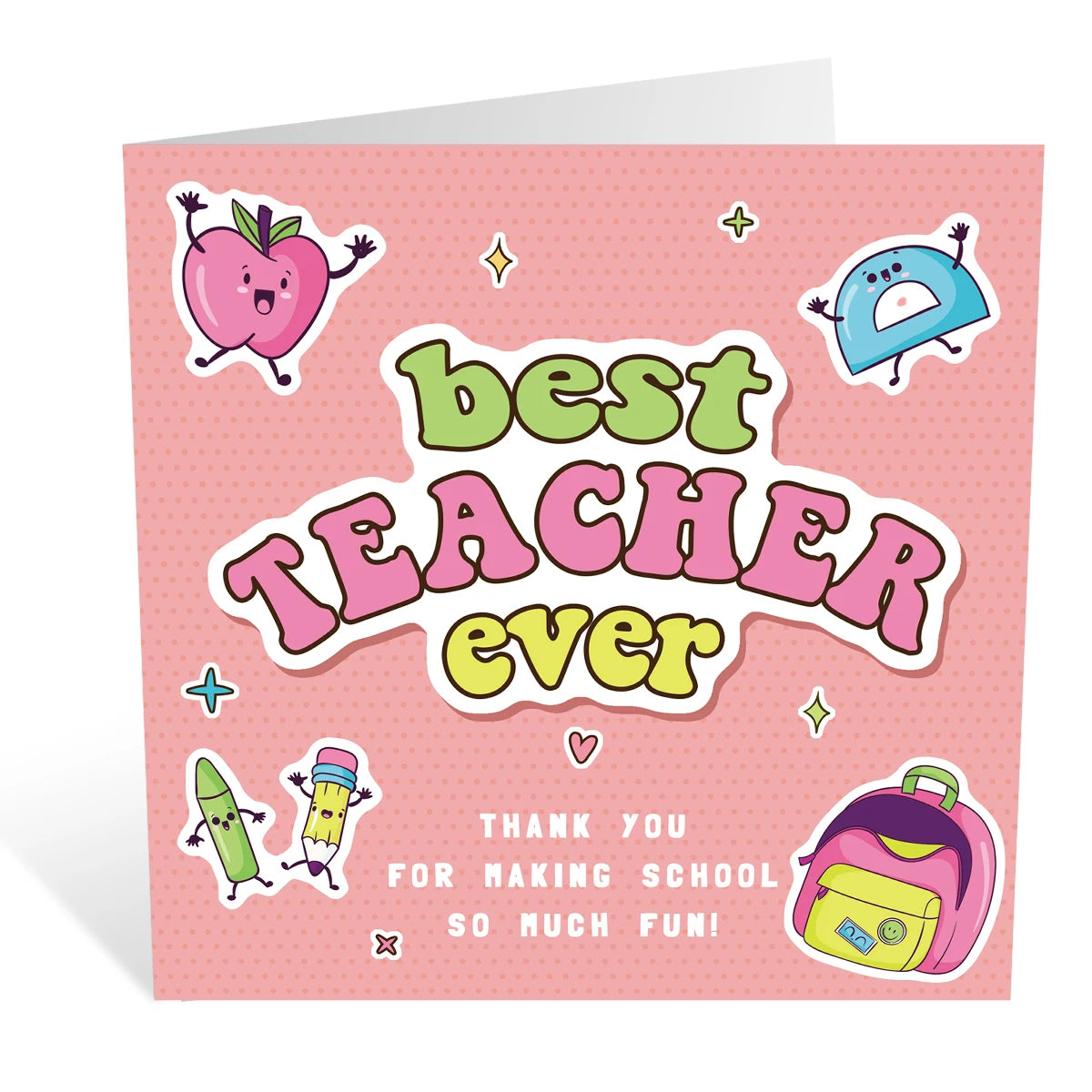 teacher thank you card