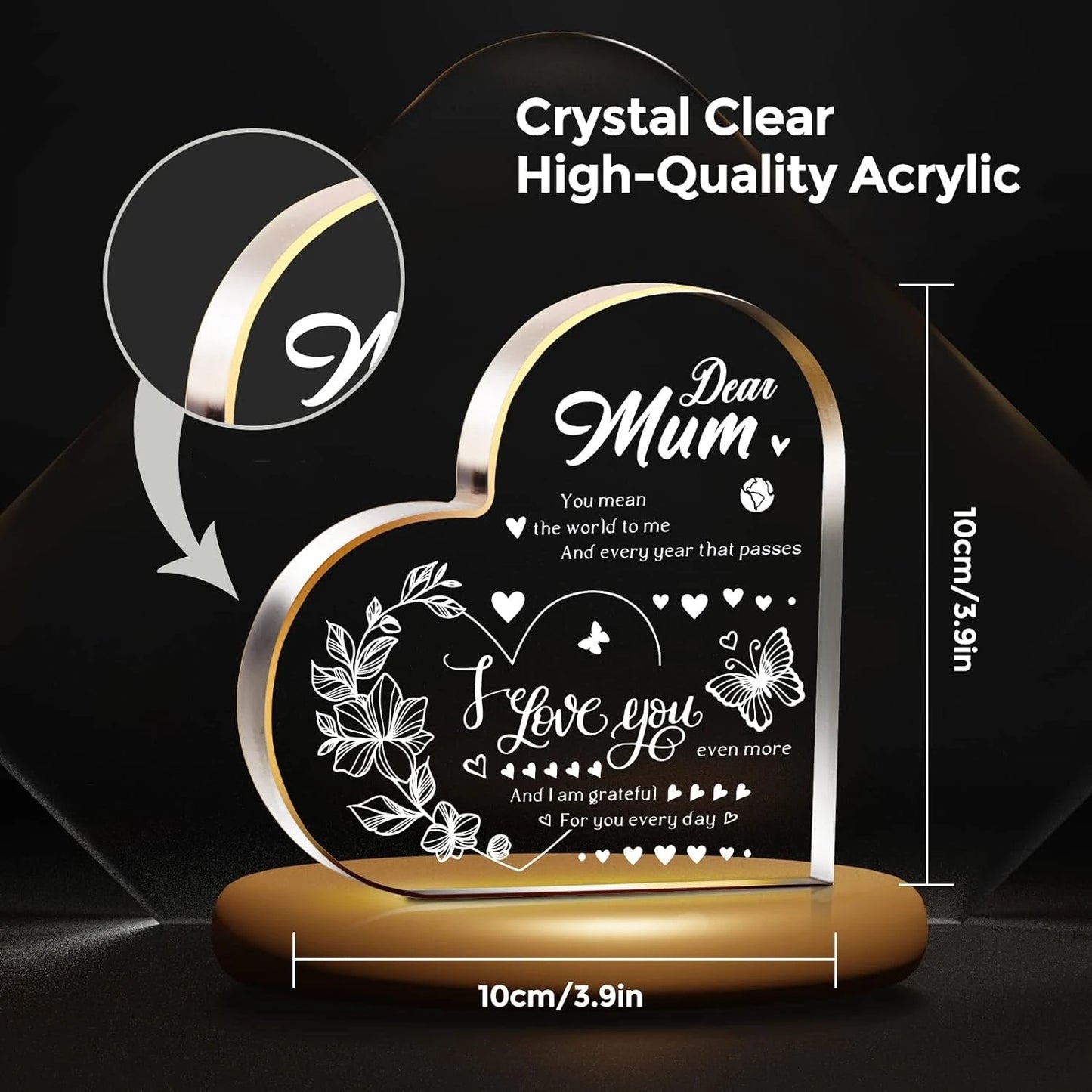 Mum paperweight/plaque