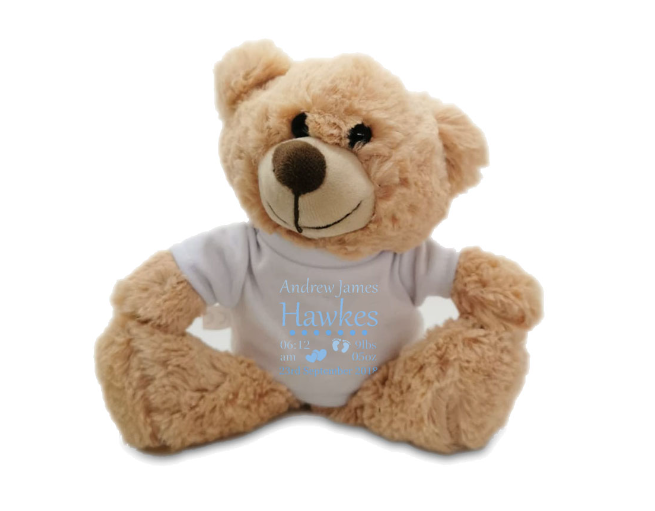 personalised teddy bear