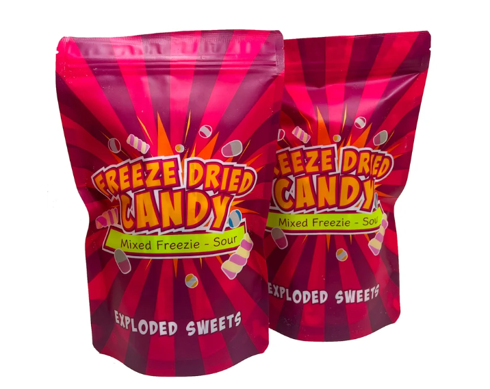 Freeze dried duo sour