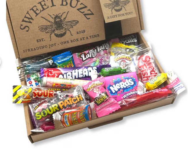 Personalised American USA Candy Sweet Gift Box