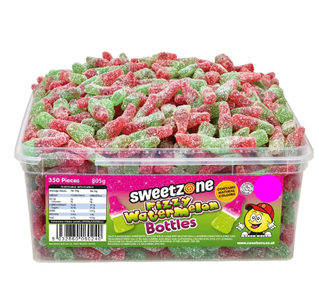 Fizzy Watermelon Bottles