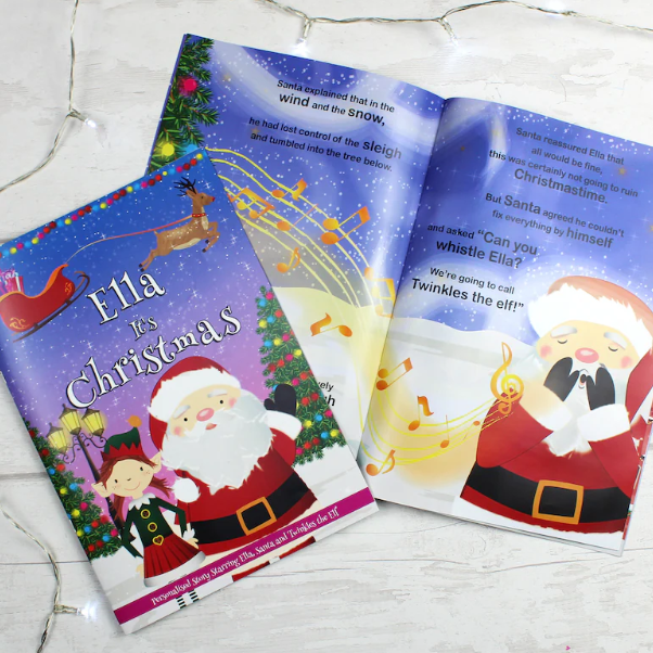 Personalised "its christmas" story book