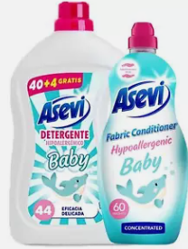 Asevi Spanish Baby Fabric Conditioner Laundry Detergent