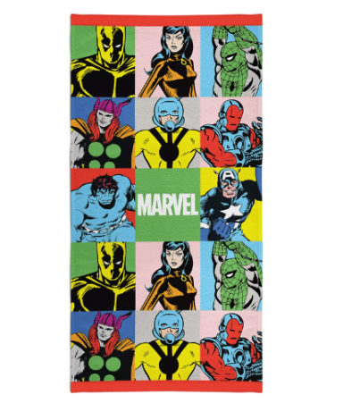 Marvel avengers beach towel