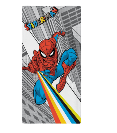 Spiderman towel