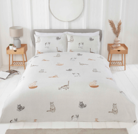 Purrrfect bedding