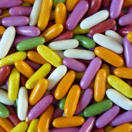 Liquorice comfits