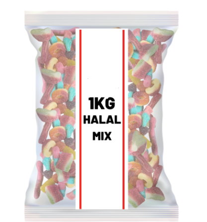Halal fizzy mix