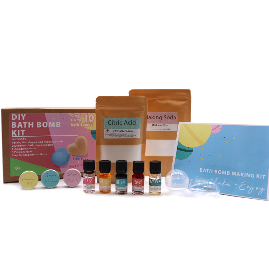 Bath Bomb Kit - Alloy & Satin