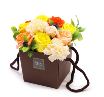 Soap flower bouquet - Spring Flowers