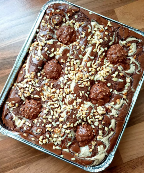 Ferrero Rocher Nutella Brownie