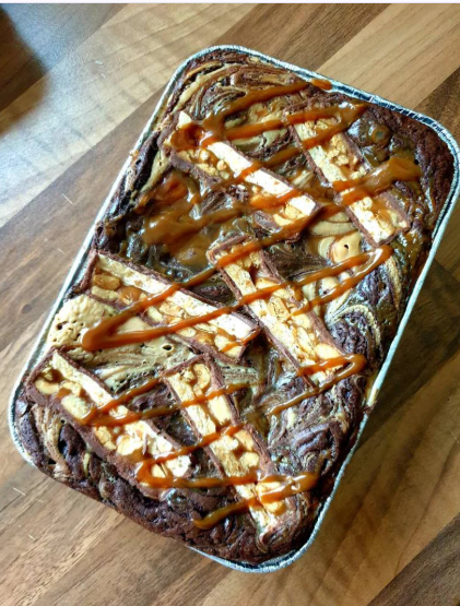 Snickers Caramel Brownie