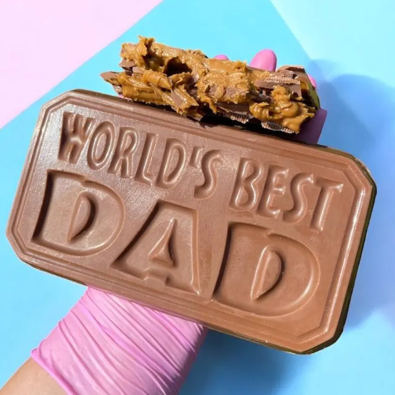 Best dad ever chocolate bar