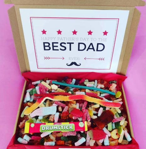 Fathers day Letter box sweets