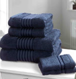 Luxury cotton towel bales