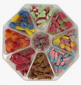 Sharing sweet platter