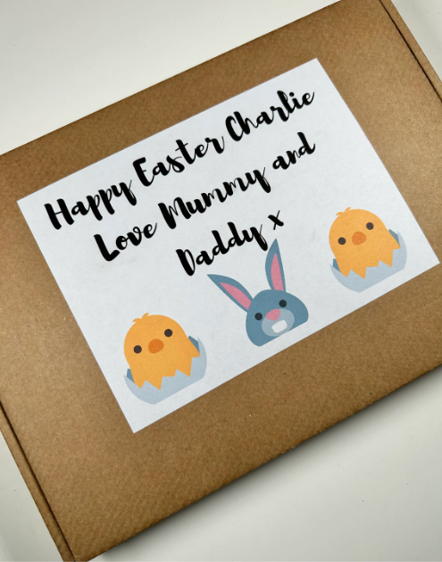 personalised Easter letterbox sweets