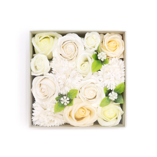 Flower soap square