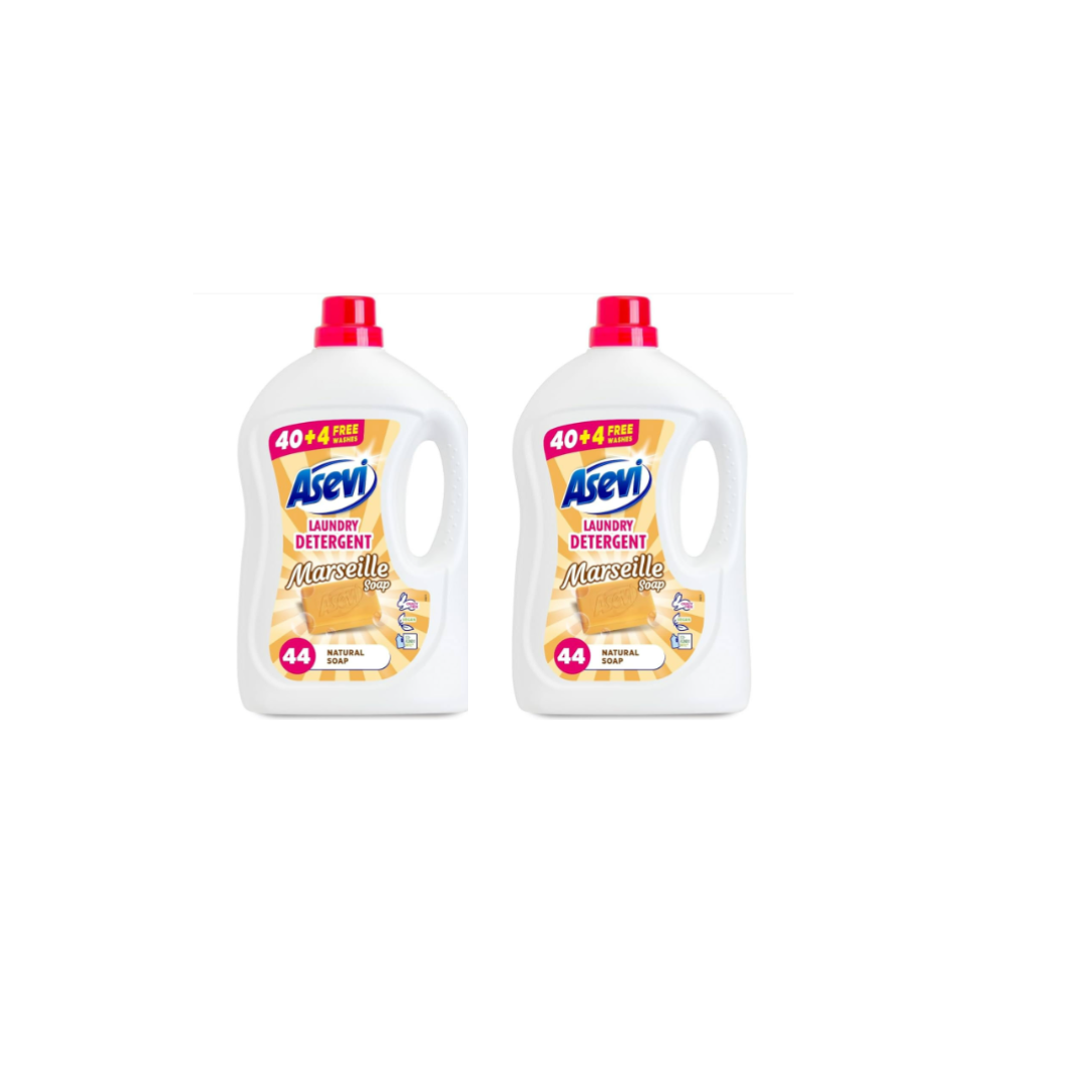 Asevi Laundry Detergent Marseille Soap 2.28l