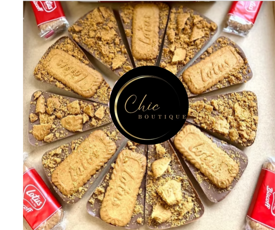 Biscoff chocolate pizza