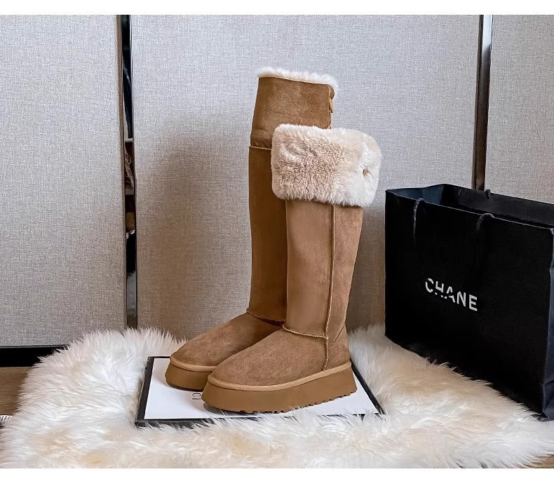 Women's Long Snow Winter boots