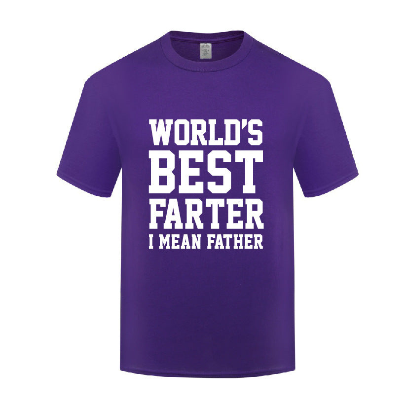 World's Best Farter I Mean Father tshirt