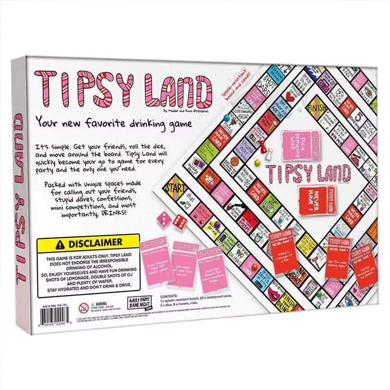 Tipsy Land Drinking Game