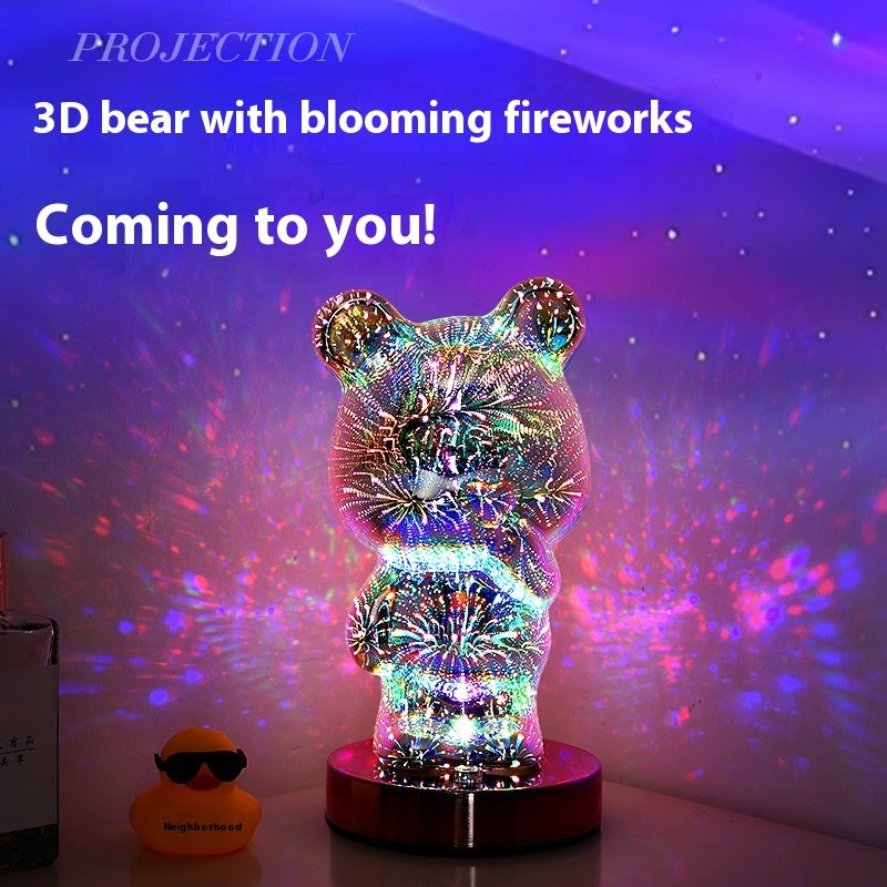 3D Glass Bear