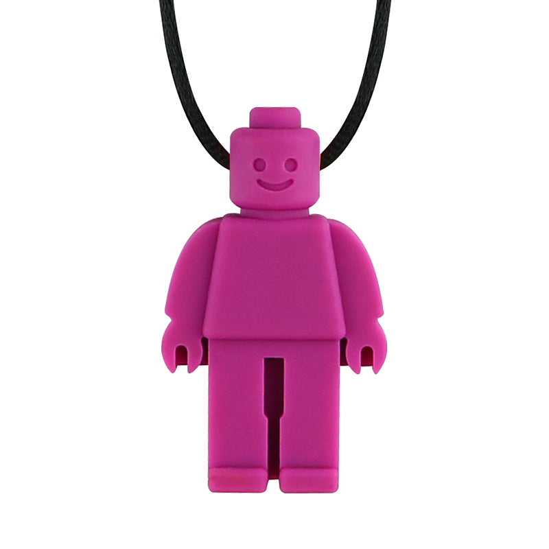 Silicone sensory chewing Pendant