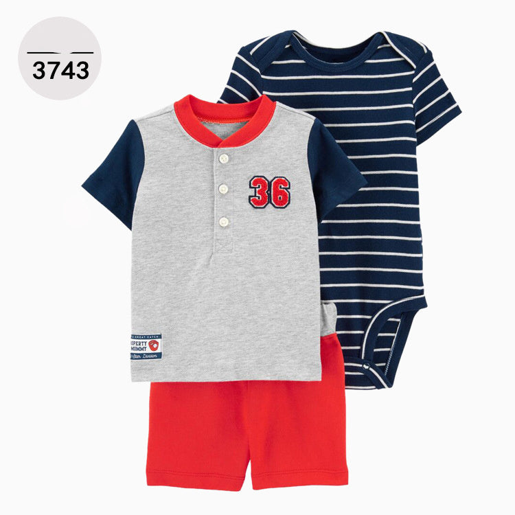 childrens shorts and tshirt set