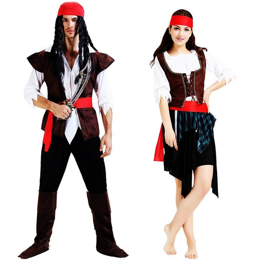 Pirate costume men and women