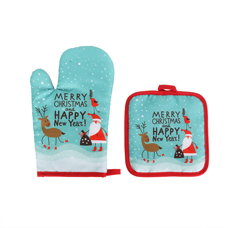 2 Piece oven gloves