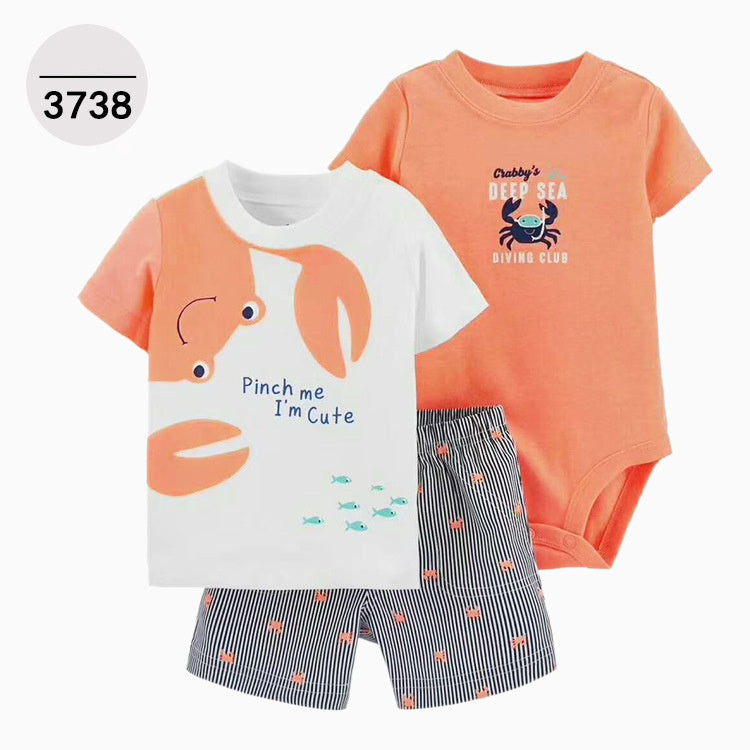 childrens shorts and tshirt set
