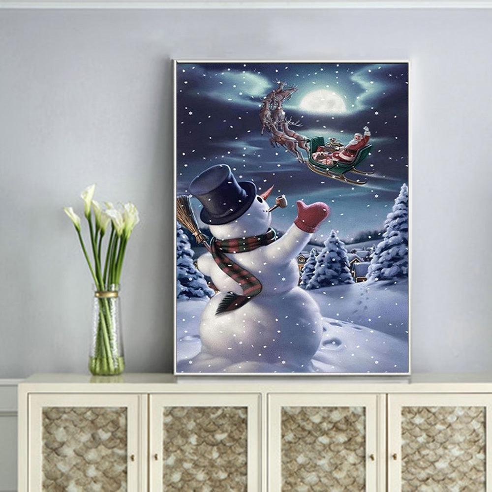 Diamond Painting Snowman
