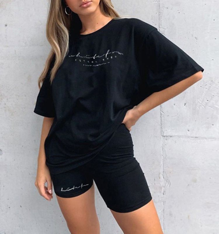 Casual Sports Comfortable All-match Shorts Suit