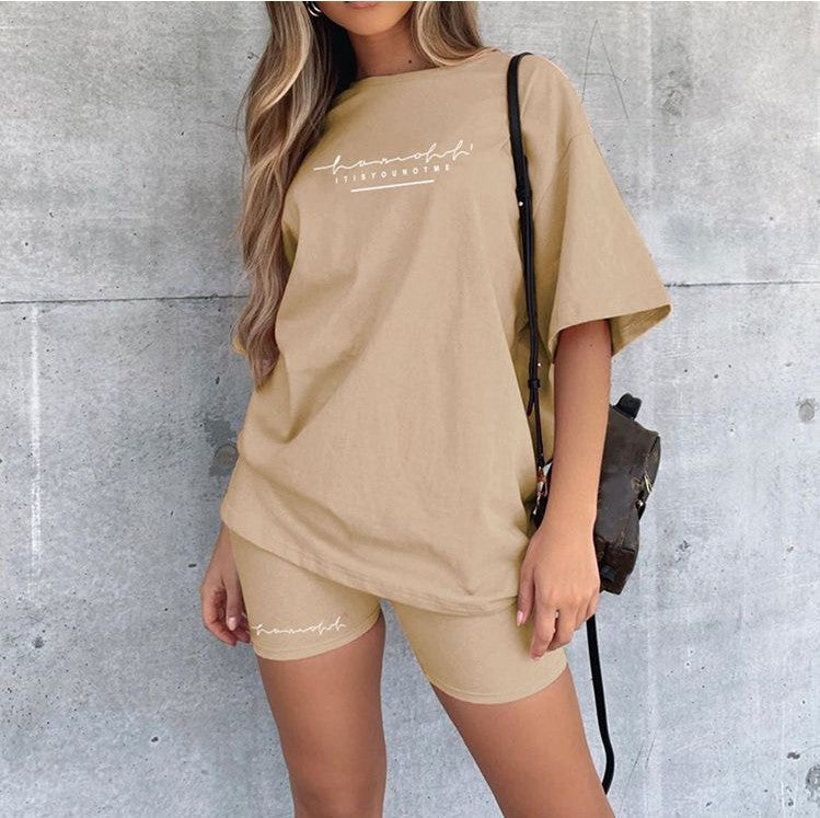 Casual Sports Comfortable All-match Shorts Suit