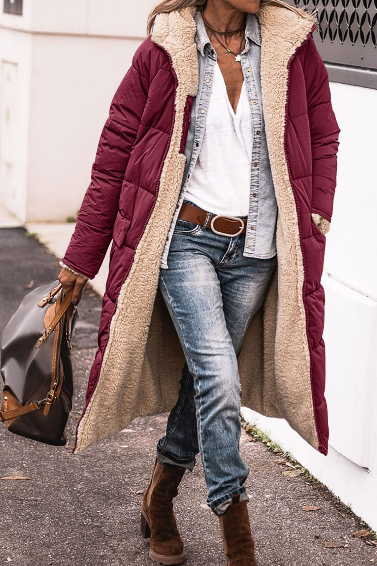 Hooded Long Coat