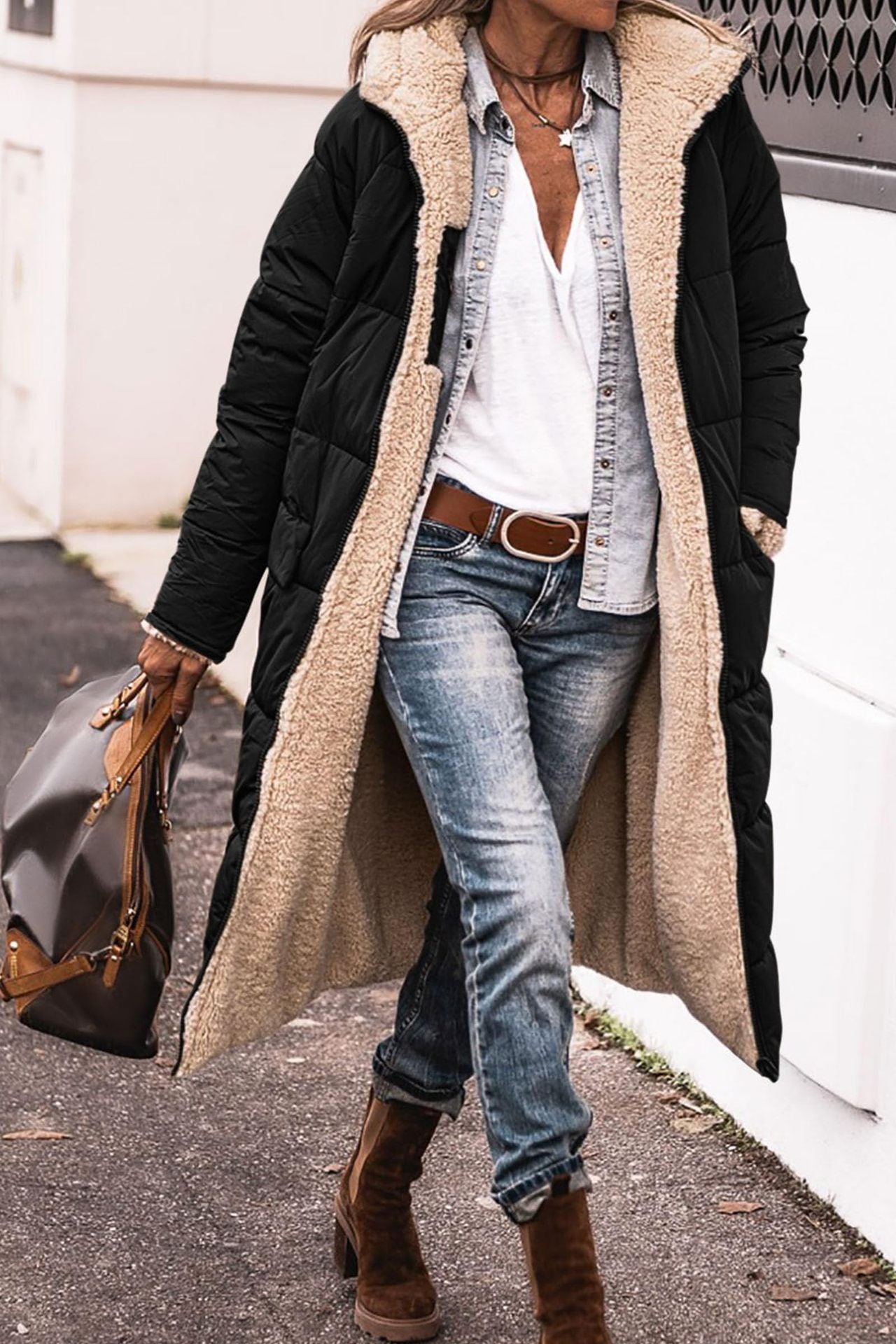 Hooded Long Coat