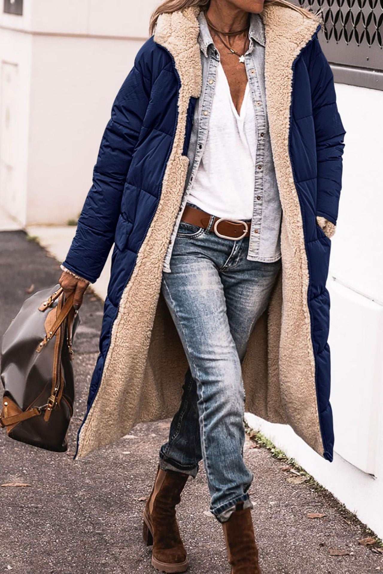 Hooded Long Coat
